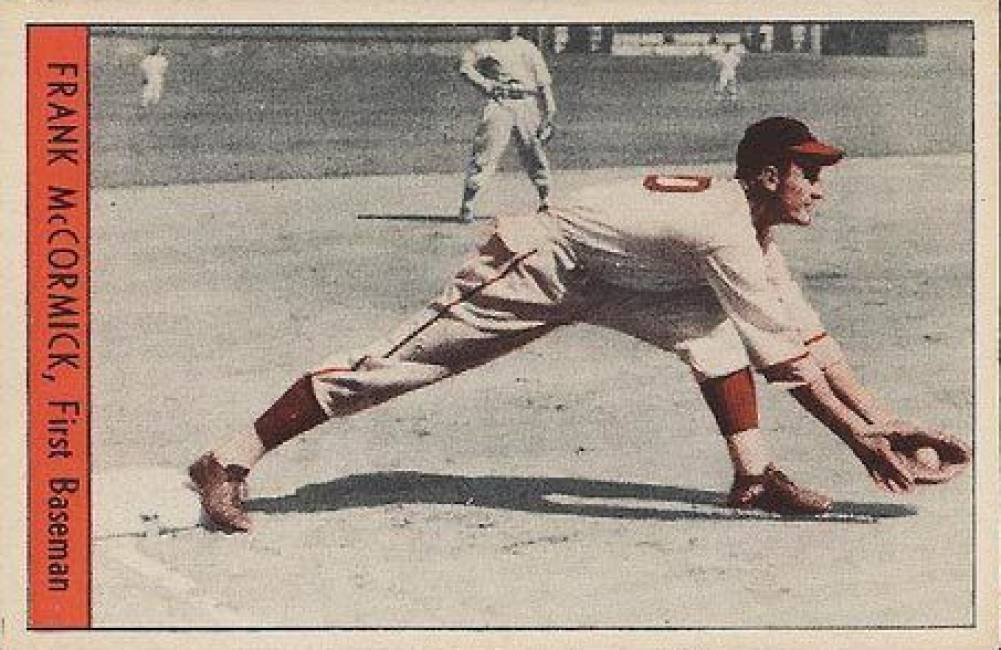 1939 Cincinnati Reds Team Issue Frank McCormick # Baseball Card