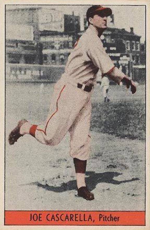 1939 Cincinnati Reds Team Issue Joe Cascarella # Baseball Card