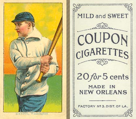 1914 Coupon Cigarettes (Type 2) Chick Gandil #70 Baseball Card