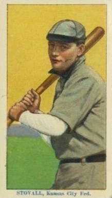 1914 Coupon Cigarettes (Type 2) George Stovall #159 Baseball Card