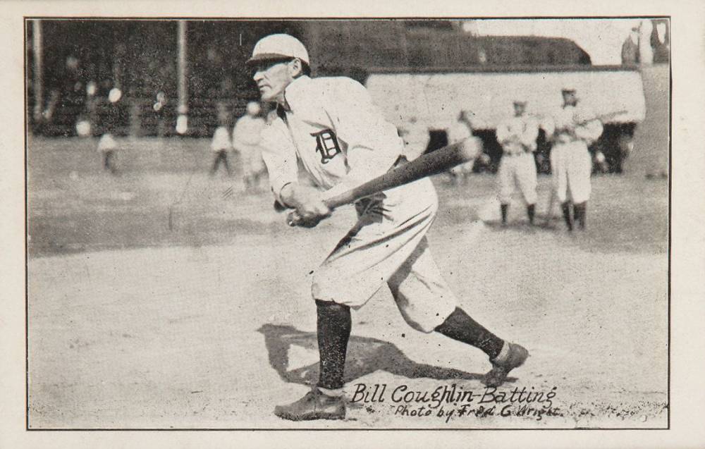 1907 H.M. Taylor Postcards Bill Coughlin # Baseball Card