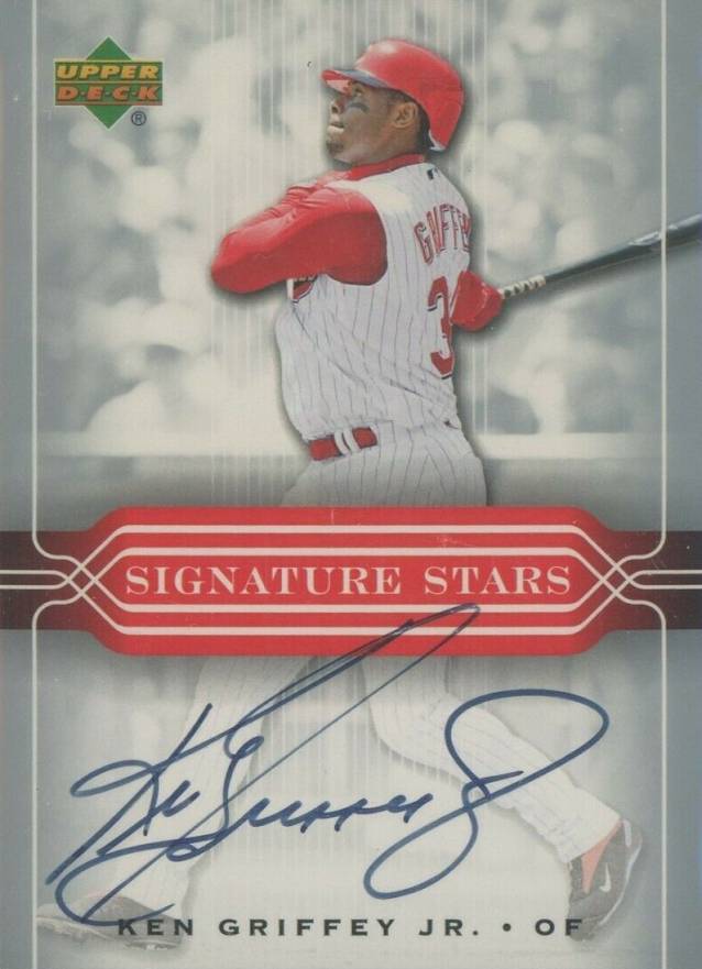 2005 Upper Deck Signature Stars Ken Griffey Jr. #SS-KG Baseball Card