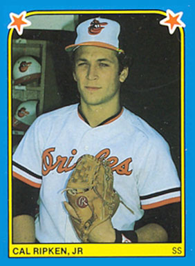 1983 Fleer Stickers Cal Ripken Jr. #198 Baseball Card