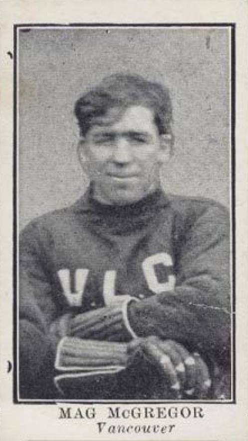 1912 Imperial Tobacco Lacrosse Black & White Mag McGregor #23 Hockey Card