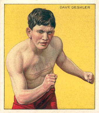 1910 Champion Pugilist Dave Deschler # Other Sports Card