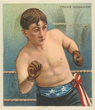 1910 Champion Pugilist Young Donahoe # Other Sports Card