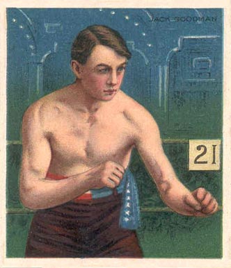 1910 Champion Pugilist Jack Goodman # Other Sports Card