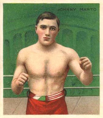 1910 Champion Pugilist Johnny Marto # Other Sports Card