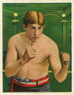 1910 Champion Pugilist Unk Russell # Other Sports Card
