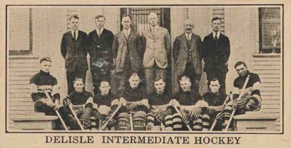 1928 Paulin's Candy Delisle Intermediate #39 Hockey Card