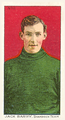 1910 Imperial Tobacco Jack Barry #11 Hockey Card