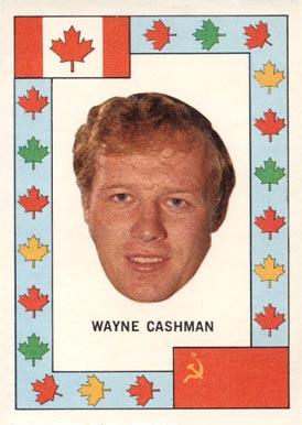 1972 O-Pee-Chee Team Canada Wayne Cashman #4 Hockey Card