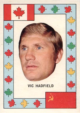 1972 O-Pee-Chee Team Canada Vic Hadfield #13 Hockey Card