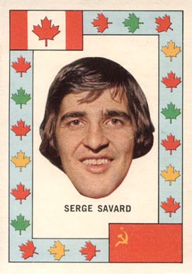 1972 O-Pee-Chee Team Canada Serge Savard #25 Hockey Card