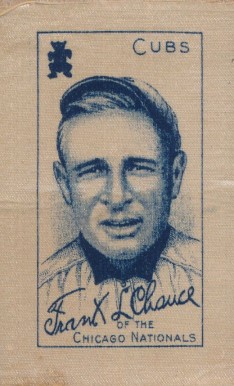 1910 White Silks Frank Chance # Baseball Card