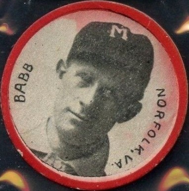 1912 Colgan's Chips Red Border Charlie Babb # Baseball Card