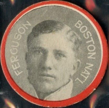 1912 Colgan's Chips Red Border Cecil Ferguson # Baseball Card
