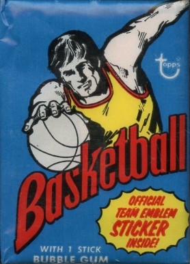 1970 Unopened Packs 1973 Topps Wax Pack #73twp Basketball Card