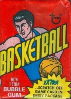 1970 Unopened Packs 1974 Topps Wax Pack #74Twp Basketball Card