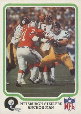 1979 Fleer Team Action Steelers-Anchor man #43 Football Card
