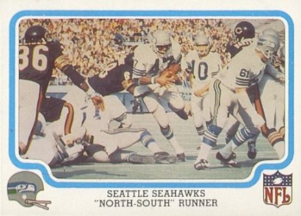 1979 Fleer Team Action Seahawks-North-South runner #51 Football Card