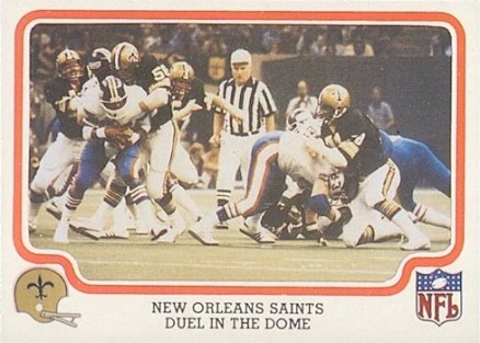 1979 Fleer Team Action Saints-Duel in the Dome #34 Football Card