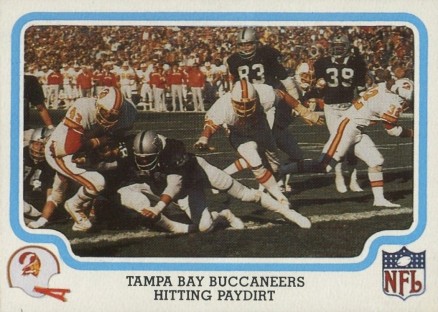 1979 Fleer Team Action Tampa Bay Buccaneers #53 Football Card