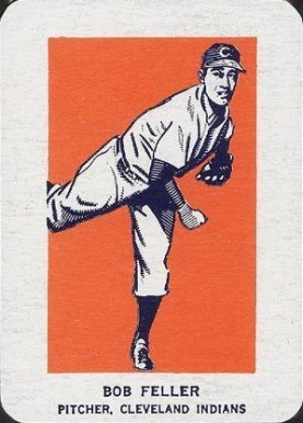 1952 Wheaties Bob Feller # Baseball Card