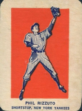 1952 Wheaties Phil Rizzuto # Baseball Card