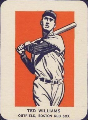 1952 Wheaties Ted Williams # Baseball Card