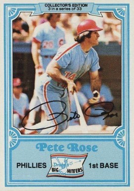 1981 Drake's Pete Rose #3 Baseball Card