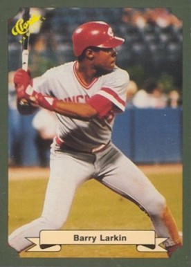 1987 Classic MLB Game Barry Larkin #18 Baseball Card