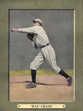 1911 Sporting Life Cabinets "Hal" Chase # Baseball Card