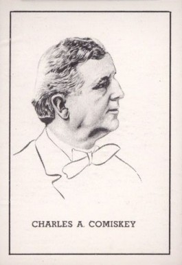 1950 Callahan Hall of Fame Charles A. Comiskey # Baseball Card