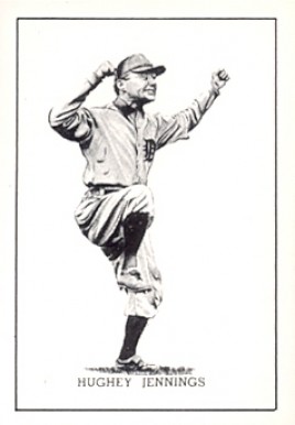 1950 Callahan Hall of Fame Hughey Jennings # Baseball Card