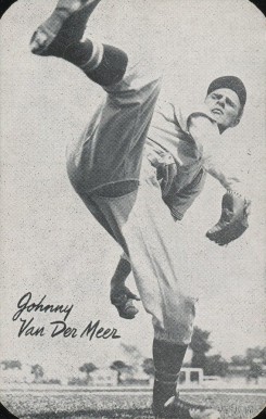1947 Bond Bread Johnny Vander Meer # Baseball Card