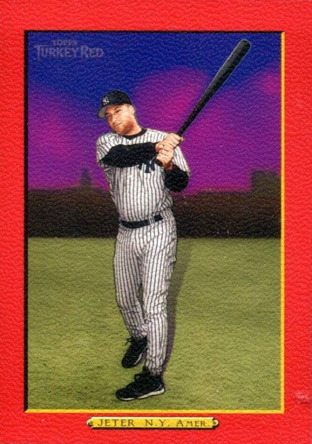 2005 Topps Turkey Red Derek Jeter #230 Baseball Card