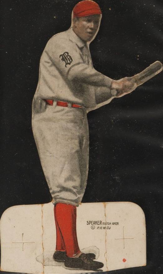 1910 American Caramel Die-Cuts Tris Speaker # Baseball Card
