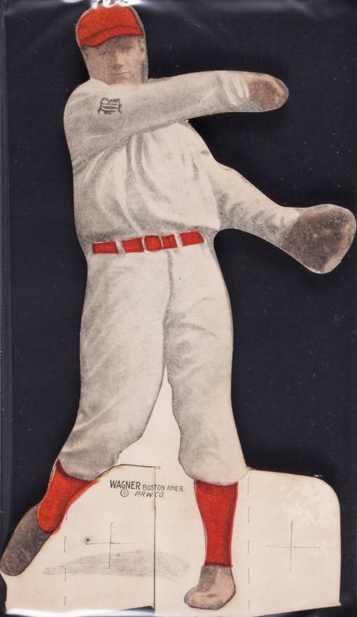 1910 American Caramel Die-Cuts Heinie Wagner # Baseball Card