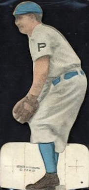 1910 American Caramel Die-Cuts Tommy Leach # Baseball Card