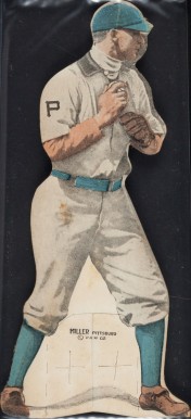 1910 American Caramel Die-Cuts Miller # Baseball Card
