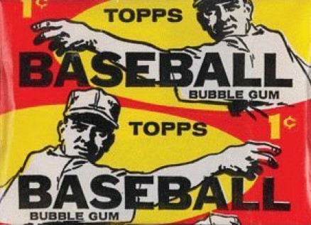 1950 Unopened Packs (1950's) 1959 Topps 1 Cent Wax pack #59t1cwp Baseball Card