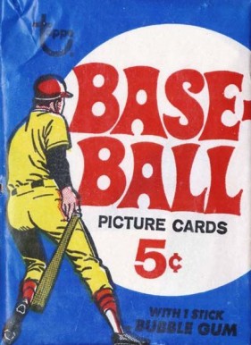 1960 Unopened Packs (1960's) 1969 Topps Wax Pack #69TWP Baseball Card