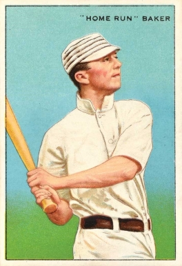 1912 Series of Champions "Home Run" Baker # Baseball Card