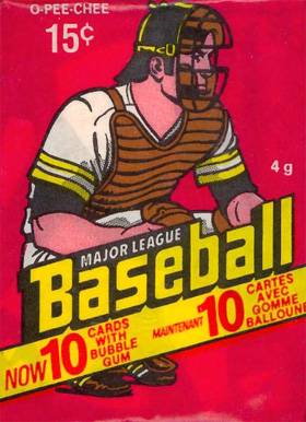 1970 Unopened Packs (1970's) 1978 O-Pee-Chee Wax Pack #78OPCwp Baseball Card