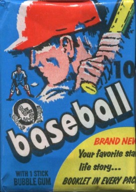 1970 Unopened Packs (1970's) 1971 O-Pee-Chee Wax Pack #71OPCWP Baseball Card