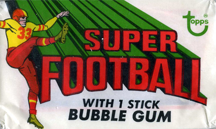 1970 Unopened Packs (1970's) 1970 Topps Super Wax Pack #70TSwp Football Card