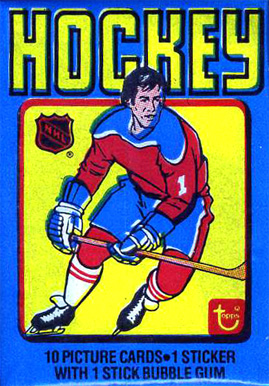 1970 Unopened Pack (1970's) 1979 Topps Wax Pack #1979twp Hockey Card