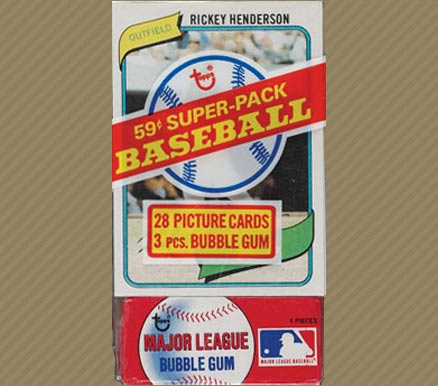 1980 Unopened Packs (1980's) 1980 Topps Cello Pack #80TCP Baseball Card