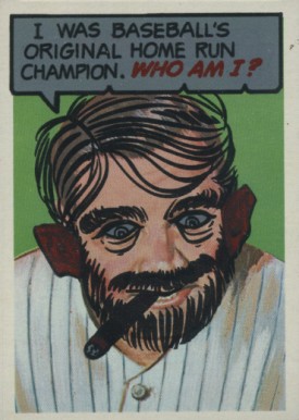 1967 Topps Who am I? Babe Ruth #12 Baseball Card